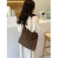 thumbnail image 4 of CoCopeaunts Hobo Bag for Women Large Tote Bag Satchel Bag Crossbody Bag Knit Beach Bag Cute Shoulder Bag Tote Handbags for Women 2023, 4 of 8