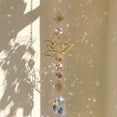 thumbnail image 2 of Flower Suncatchers with Crystal for Window Prism Garden Decorations Flower Ornaments Sunlight Reflection, 2 of 8
