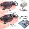 thumbnail image 3 of HAHDAXIA Microfiber Cleaning Cloth for Glasses - Eyeglass Cleaning Cloth - Lens Cleaning Cloth - Microfiber Glasses Cleaning Cloth for Phone, Screens, Camera Lens Cleaner - 6 pcs, 3 of 7