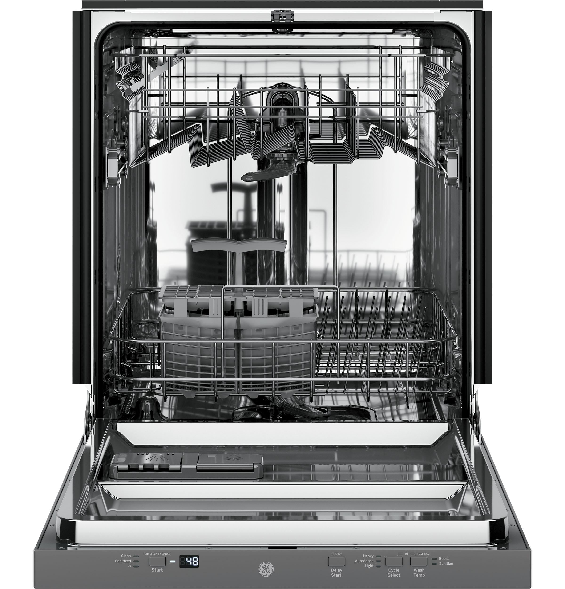 GE Appliances GDT225SSLSS 24 Inch Built In Fully Integrated Dishwasher Stainless Steel
