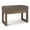 Mink Brown, variant on Pemberly Row 26" Wide Tweed Fabric Small Entryway Bench in Mink Brown
