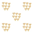 thumbnail image 1 of bedienty 100 Sets Ear Stud Tray Making Findings Earrings Stoppers Bottom Craft Hypoallergenic Earring Accessory Adults Using Gold Color/ 12mm 5Set, 1 of 6