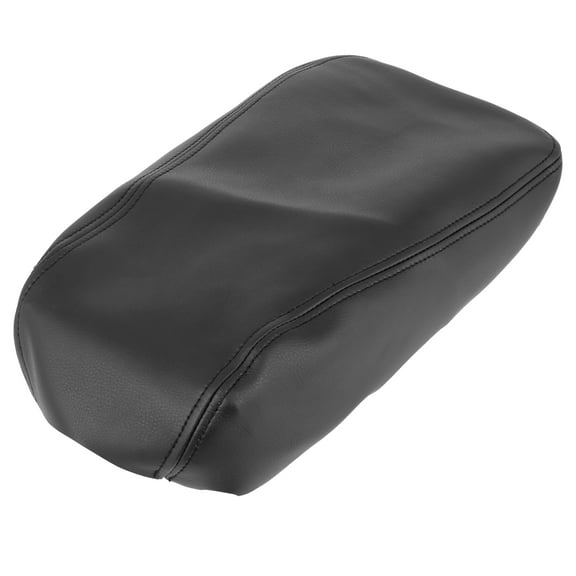 Unique Bargains Center Console Cover for Toyota Avalon 2013-2018 Black Armrest Cover Pad Replacement Microfiber Leather