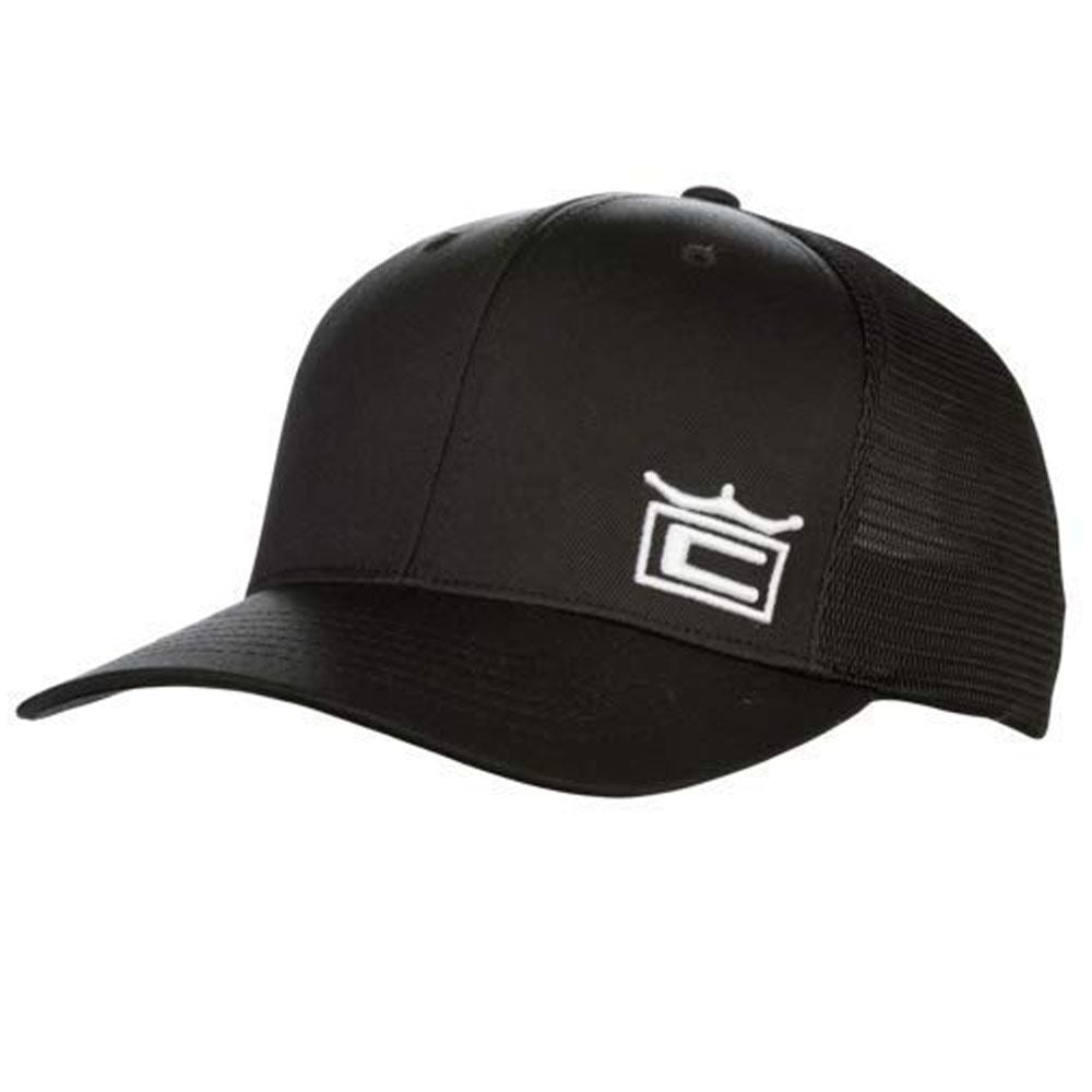 NEW Cobra Crown Trucker 110 Black Adjustable Snapback Golf Hat/Cap - Walmart.com