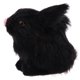 thumbnail image 5 of Animal de peluche de simulación, adorno decorativo para el hogar, la habitación o el coche. Juguete de peluche de plástico. Negro, 5 of 9