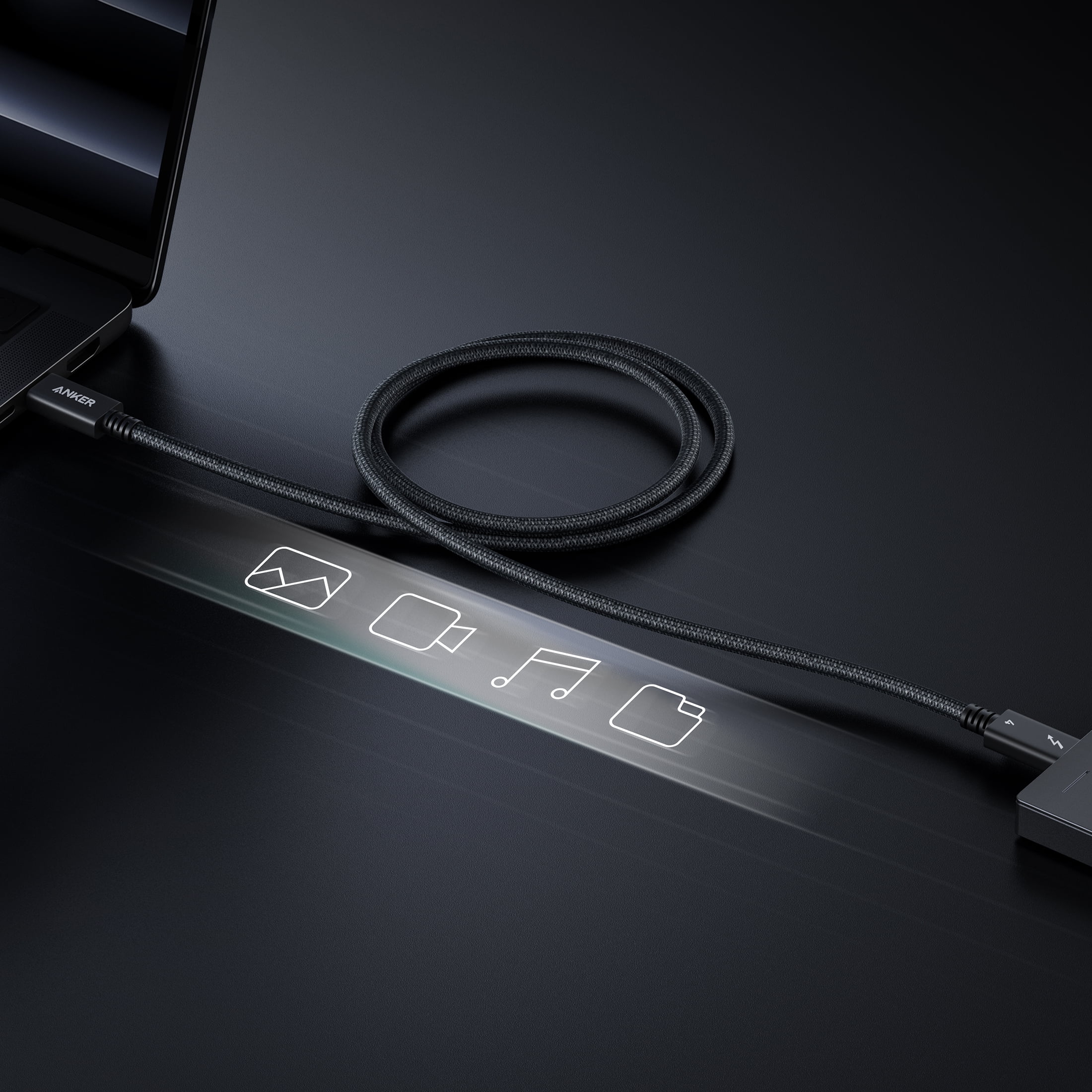 Anker Thunderbolt 4 USB C to USB C Cable - Thumbnail 2