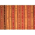 thumbnail image 1 of Ahgly Company Indoor Rectangle Southwestern Orange Country Area Rugs, 7' x 9', 1 of 1