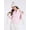 Icy Blush, variant on Women's Snap Placket Fleece Popover