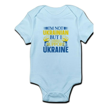 

CafePress - I m Not Ukrainian But I Support Ukraine Body Suit - Baby Light Bodysuit