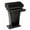 Black, variant on AdirOffice Church Pulpit, Wooden Podium - Height 37.5" Pulpits for Churches with Large Drawer (Black)