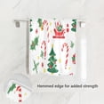 thumbnail image 2 of Single-Sided Print Hand Towel Breathable & Soft Towels Wash Cloth for Workout Running Christmas Icon Pattern 30x15 Inch, 2 of 5