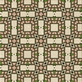 thumbnail image 1 of Ahgly Company Machine Washable Indoor Square Transitional Dark Brown Area Rugs, 8' Square, 1 of 7