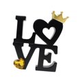 thumbnail image 3 of Letrero de amor decorativo perfecl resina letras de amor adorno de escritorio centro de mesa 13 cm x 3,5 cm x 15 cm, 3 of 8