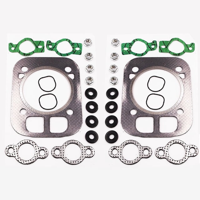 Kit de juntas de culata para Kohler 24-841-04S 24 841 03S 24 041 37-S 24 041 16 24 041 32 Kohler CH25 CH730 CH740 CV25 Kit de juntas de culata de motor (paquete de 2)