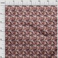 thumbnail image 3 of oneOone Velvet Dark Rose Brown Fabric Abstracts Sewing Craft Projects Fabric Prints By Yard 58 Inch Wide, 3 of 5