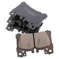 thumbnail image 2 of TRQ Rear Ceramic Brake Pad Set for Lexus LC500 LC500h LS500 LS500h BFA19009, 2 of 5