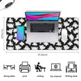 thumbnail image 5 of Long Mouse Pads for Desk,Halloween Ghost Army Pattern Desk Mats on Top Of Desks, Desk Mouse Pad Extra Large with 3mm Non-Slip Base and Stitched Edge for Gaming,Office,Work,Home 35.4x15.7in, 5 of 5