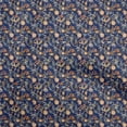 thumbnail image 1 of oneOone Cotton Flex Blue Fabric Batik Sewing Material Print Fabric By The Yard 40 Inch Wide, 1 of 5