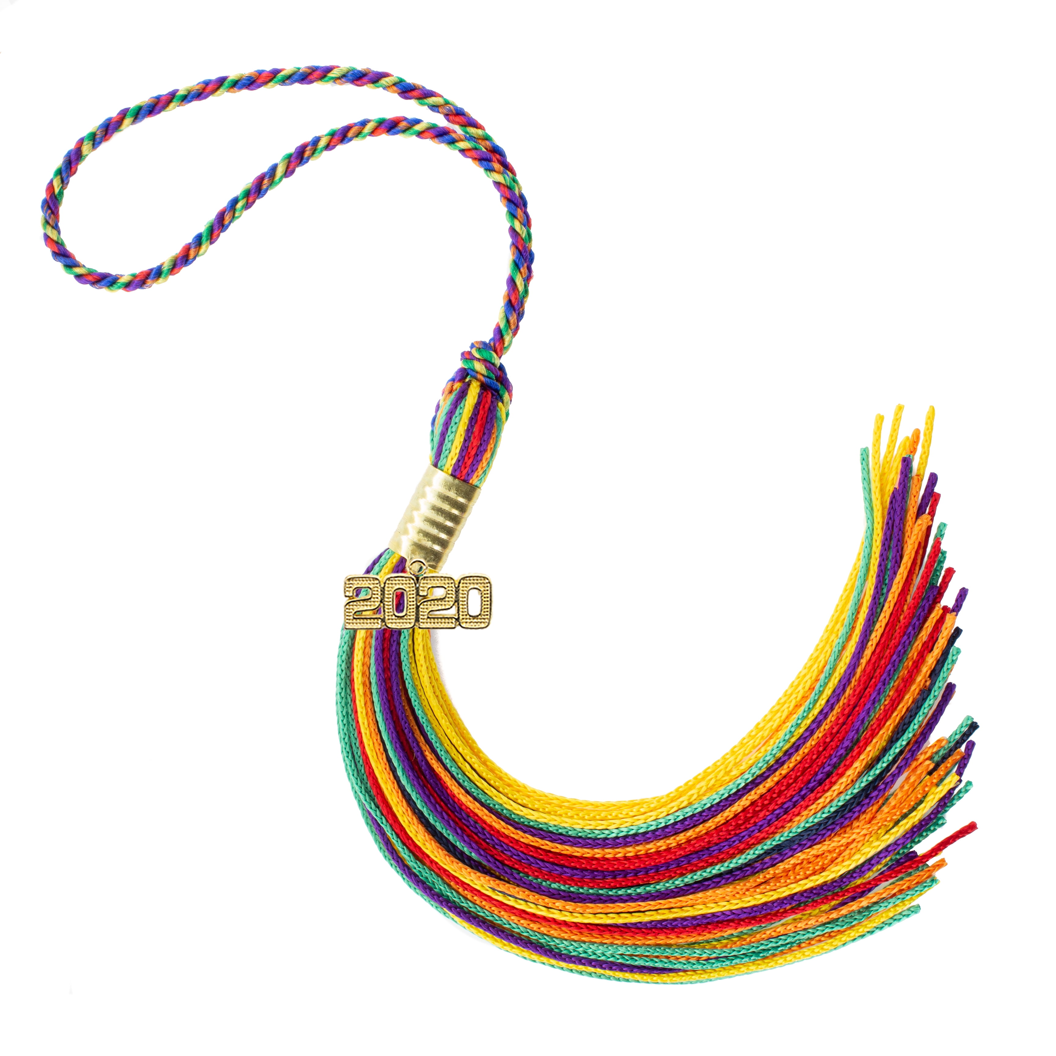 Graduation Tassel 2020 Rainbow - Tassel Depot Brand - Walmart.com