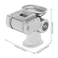 thumbnail image 2 of 600W Electric Meat Cutter Machine, Electric Food Slicer with 2.5mm Thickness, 2 of 13