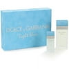 Dolce & Gabbana Light Blue Eau De Toilette Natural Spray Fragrance Gift Set for Women, 2 pc