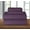 Purple, variant on Celine Linen Series Microfiber 4-Pc Sheet Set Twin, Purple