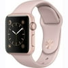 Restored Apple Watch Series 2 38mm Rose Gold Case - Pink Sport Band (Refurbished)