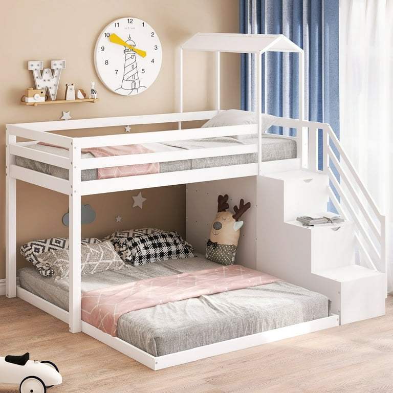 Twin over full 2024 bunk bed set