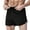 Black, variant on PEASKJP Shorts Men Casual Men's Pleat Front Hidden Expandable Waist Short-Regular and Big & Tall Sizes (Black,XXL)