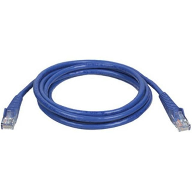Snagless CAT-5 5E Patch Cables 10-ft Blue CAT-5E patch cable