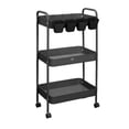 thumbnail image 1 of Carrito Organizador De Acero Multifunción Con Ruedas Negro, 1 of 3