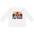 thumbnail image 3 of Inktastic Race Car 2nd Birthday Boys Racing Boys Long Sleeve Toddler T-Shirt, 3 of 5