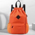 thumbnail image 4 of Mochila deportiva con cordón, mochila de gimnasio de gran capacidad, bolsa informal para mujeres y hombres Mochila deportiva, 4 of 6
