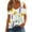 White-09, variant on perfectbot Womens Floral Print Blouses Summer Shirts Short Sleeve V-Neck Casual Hollow Out Relaxed Fit Tops S-XXL