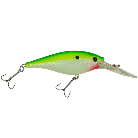 Berkley Flicker Shad Fishing Lure, Chartreuse Pearl, 5/16 oz