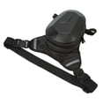 thumbnail image 2 of Bolsa cartuchera para motocicleta con tira reflectante, riñonera resistente al agua para senderismo al aire libre, viajes, pesca, estilo de fibra de carbono, 2 of 12