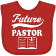 thumbnail image 3 of Inktastic Future Pastor Shirt Childs Boys or Girls Baby Bib, 3 of 4