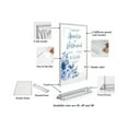 thumbnail image 2 of M&T Displays Desktop Acrylic Sign Menu Holder Double Sided T Shape Tabletop 4x6 Inch Silver Border Bottom Loading Clear Ad Frame for Restaurant Store Wedding Party Event (12 pack), 2 of 4