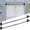 Black, variant on 2sets Adjustable Magnetic Curtain Rod for Metal Door 17.3 to 33.4 Inch Multi Use Adjustable Appliance Magnetic Rod for Window Frame Cabinet Refrigerator Dishwasher,Black