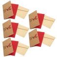 thumbnail image 1 of Tarjeta de felicitación con patrón romántico, regalo para el día de la madre, accesorios de boda, forma de amor, 5 uds., 1 of 5