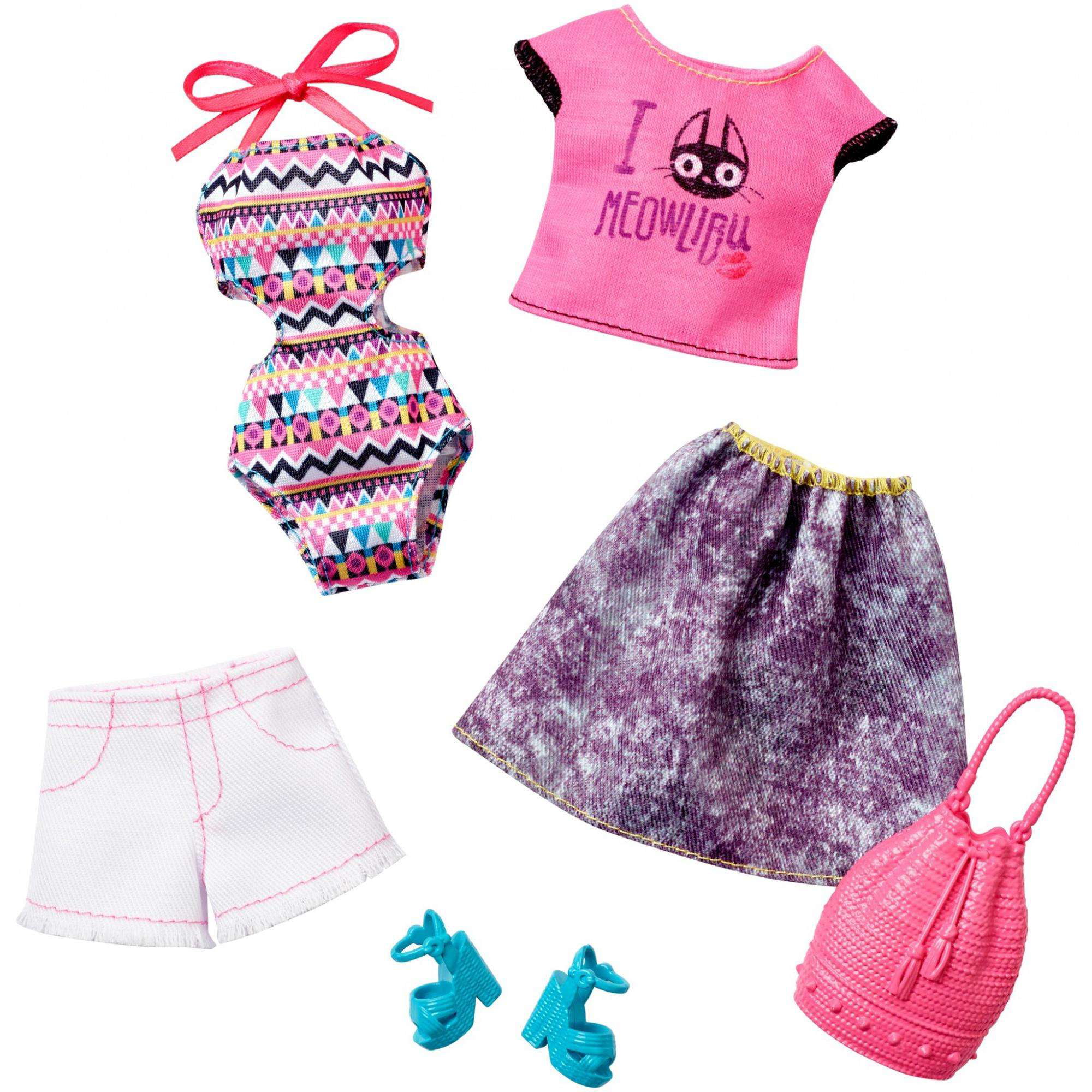 Barbie Fashion 2 Pack, Boho Swim Pack - Walmart.com