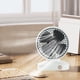 thumbnail image 4 of Ventilador de escritorio de tres velocidades con carga USB, pequeño ventilador portátil de mano, adecuado para uso doméstico y exterior., 4 of 6