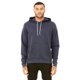 thumbnail image 1 of Sudadera unisex con capucha y forro polar de esponja HEATHER NAVY XS Bella + Lienzo 3719, 1 of 1
