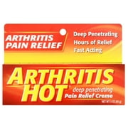 Arthritis Hot Pain Relief Creme 3 oz (Pack of 2)