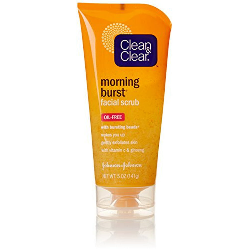 Clean & Clear Morning Burst Facial Cleanser, 5 Fl Oz Each