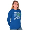 thumbnail image 4 of Love Your Mother Earth Cute Go Green Long Sleeve TShirt Men Women Brisco Brands M, 4 of 6
