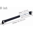 thumbnail image 2 of WWS-10" Length Gas Strut, 20N/4.4 lb Hydraulic Air Prop Lift Support Cabinet Hinge Kitchen Cabinet Door Air Spring Door Impact Cabinet Hinge Black, (2 Sets), 2 of 4