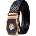 thumbnail image 3 of GHSDFBB Mens Ratchet Belt Buckle Only Slide 1 3/8 Automatic Click Belts Replacement Designer Cowhide Wedding Dress, 3 of 5