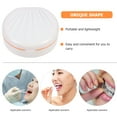 thumbnail image 4 of MasteelfCA Portable Brace Retainer Box Dustproof Brace Case Small Orthodontic Retainer Box Outdoor Brace Box, 4 of 7