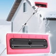 thumbnail image 6 of Roof Snow Rake Shovel, Heavy-Duty Snow Removal Tool with Large Blade, Lightweight & Durable, for Clearing Roof Snow (Extension Pole Not Included), 6 of 8